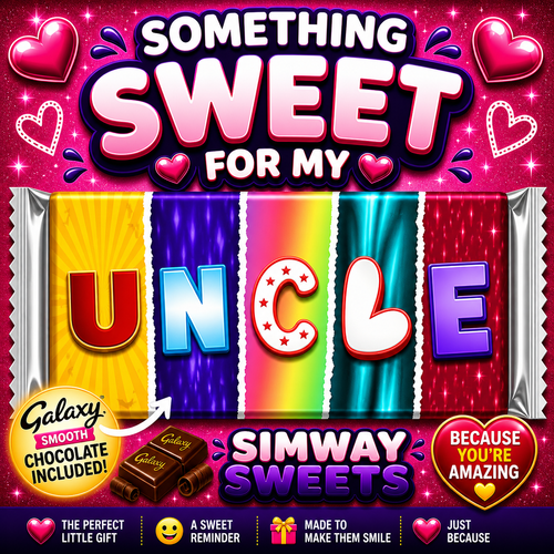 Sweet Talk Chocolate Gift – Personalised Cute Message Wrappers