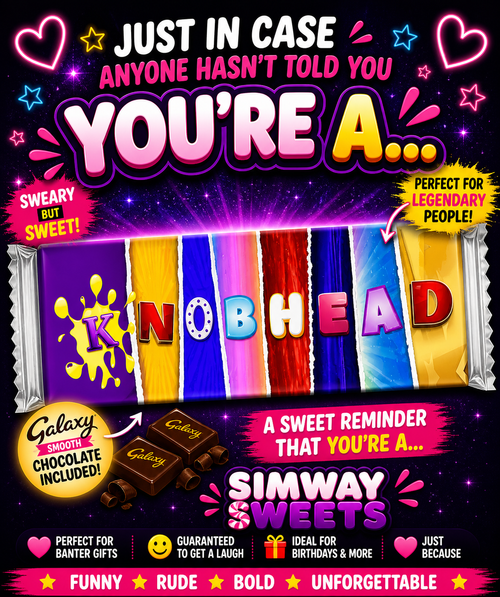 No Filter Chocolate Gift – Rude Sweary Adult Wrappers