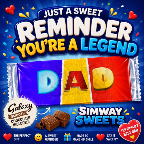 Novelty Chocolate Message Box For Him