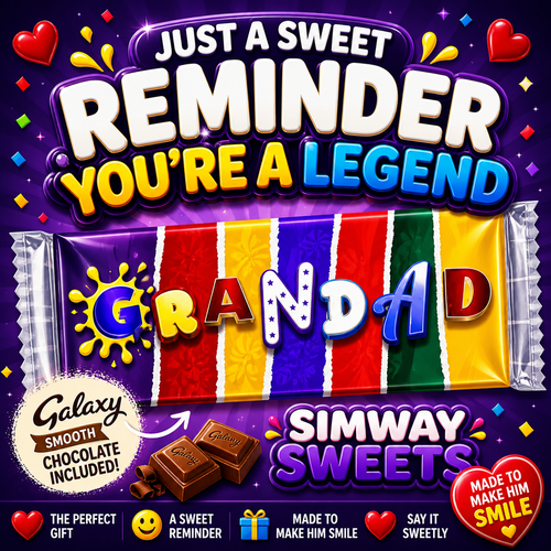 Novelty Chocolate Message Box For Him