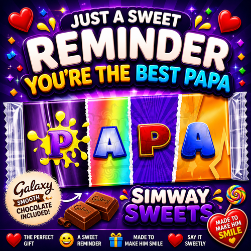 Novelty Chocolate Message Box For Him