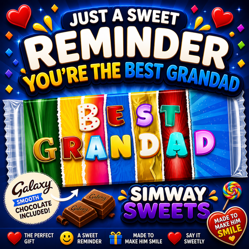 Novelty Chocolate Message Box For Him