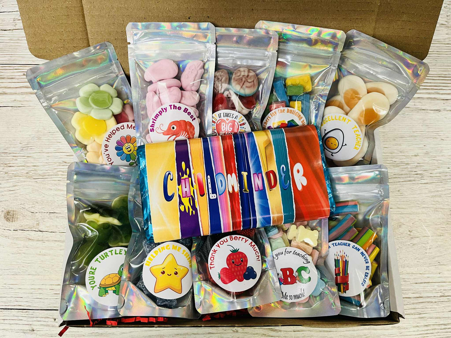 Teacher Thank You Gift For Him Or Her Filled With Sweets - brought to you by Simway Sweets!