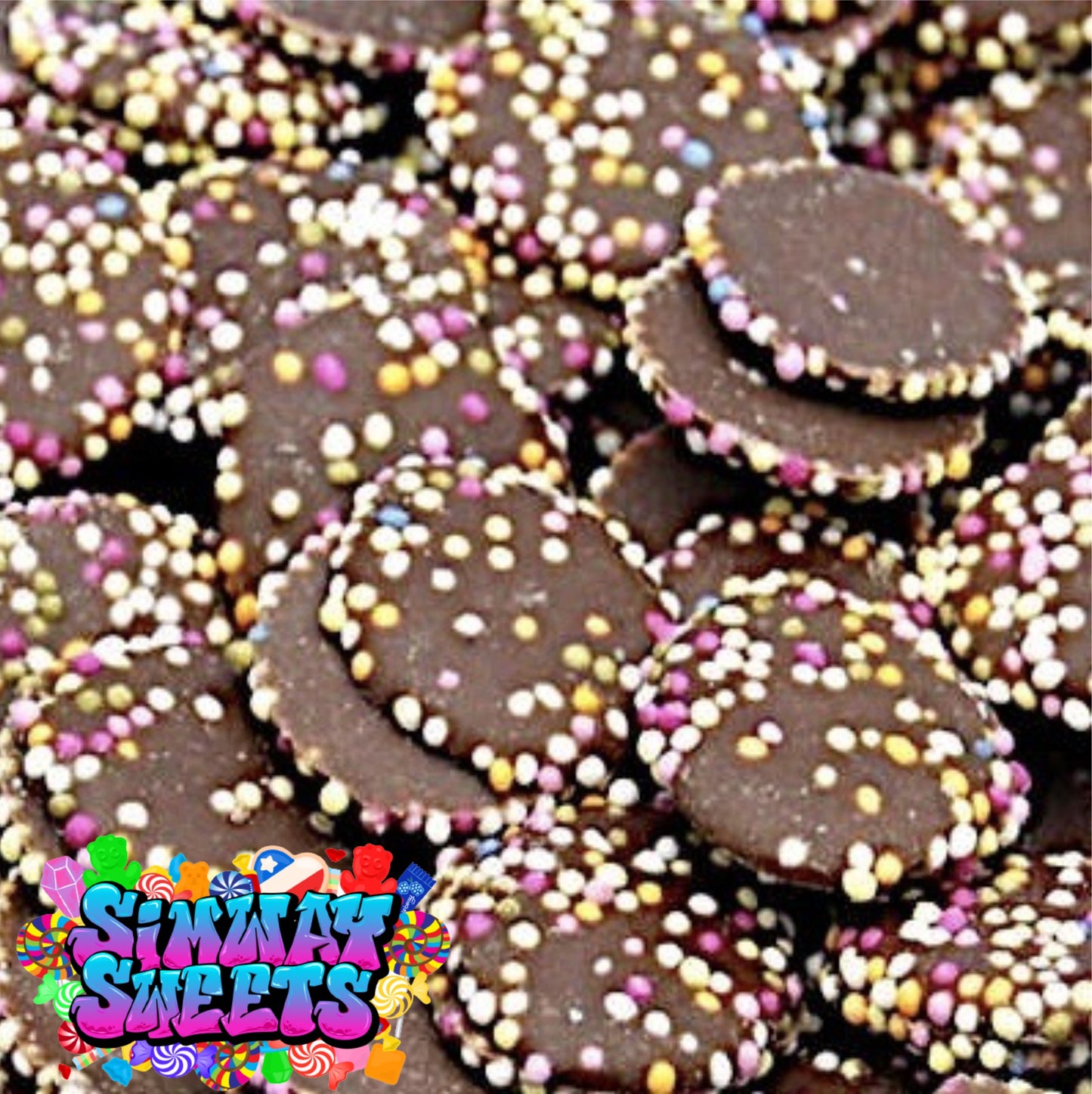 Milk Chocolate Jazzies Jazzles Retro Sweets Gift Jar - 585g