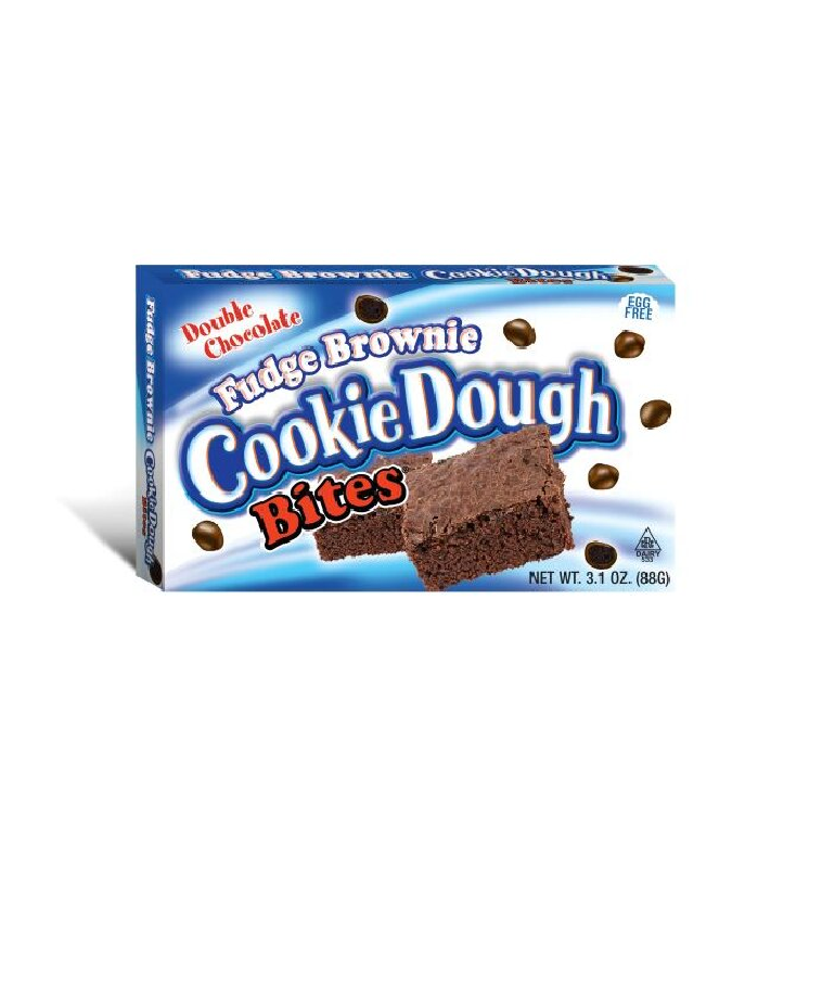 Cookie Dough Bites Double Chocolate Fudge Brownie - 88g