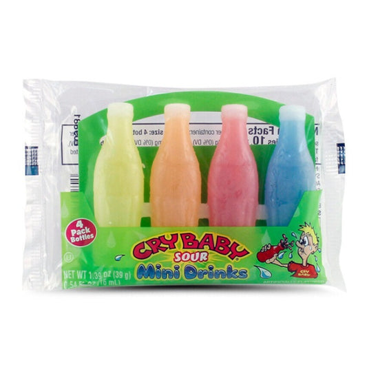 Cry Baby Mini Drinks 4 Pack Bottles (39g)