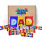 Fun Fathers Day Novelty Chocolate Wrapper Gift Box - Dad