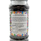 Dark Chocolate Coffee Beans Retro Sweets Gift Jar - 700g