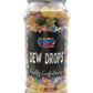 Dew Drops Fruit Flavour Gummy Retro Sweets Gift Jar - 770g