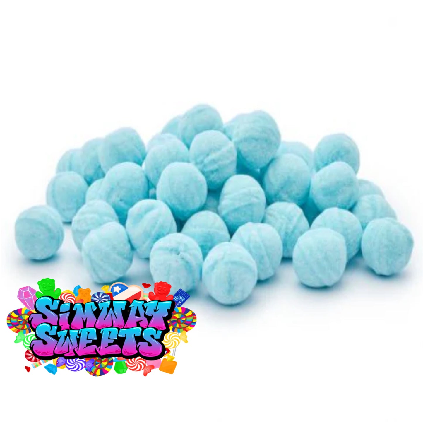 Dr Sour Powder Balls Sour Blueberry Flavour