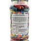 Fizzy Assorted Pencil Bites Sweets Gummy Jelly Retro Sweets Gift Jar - 650g