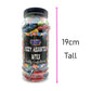 Fizzy Assorted Pencil Bites Sweets Gummy Jelly Retro Sweets Gift Jar - 650g