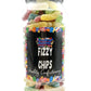 Fizzy Chips Retro Sweets Gift Jar - 655g