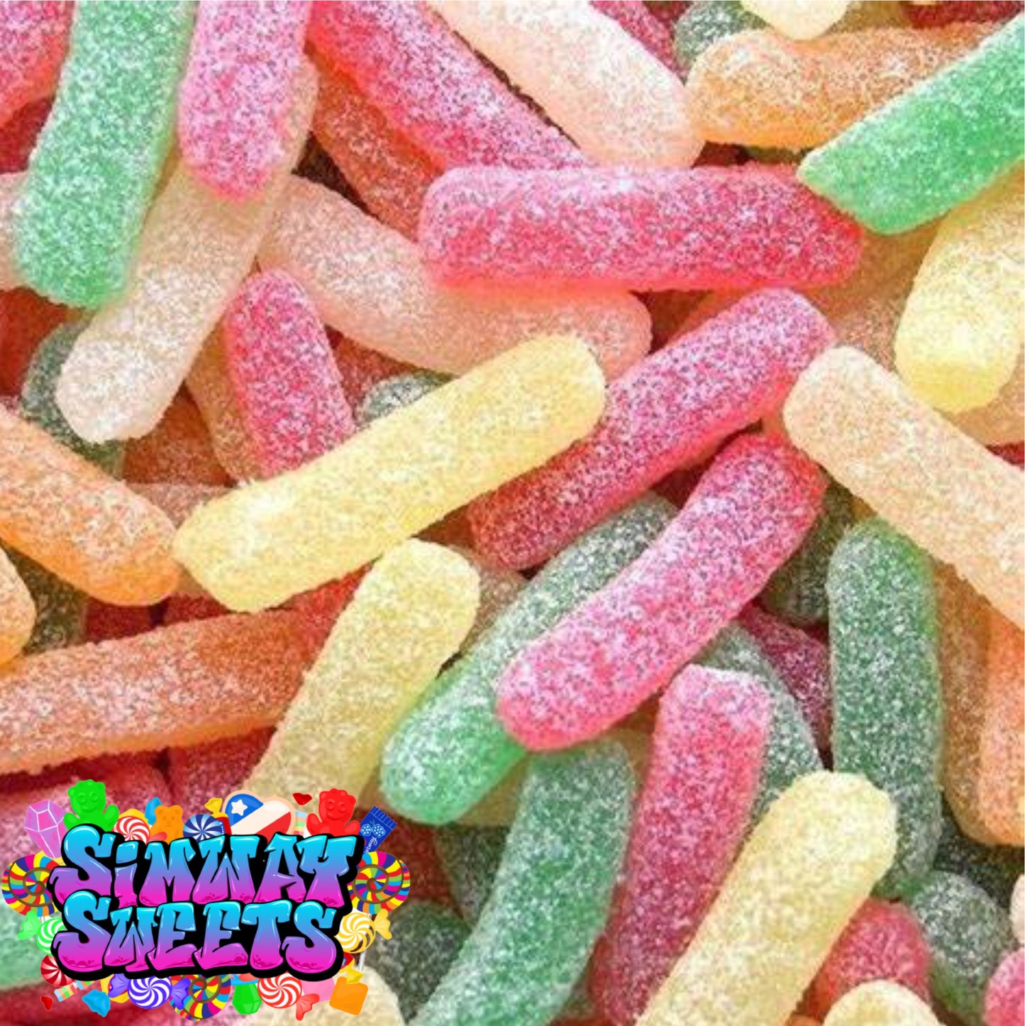 Fizzy Chips Retro Sweets Gift Jar - 655g