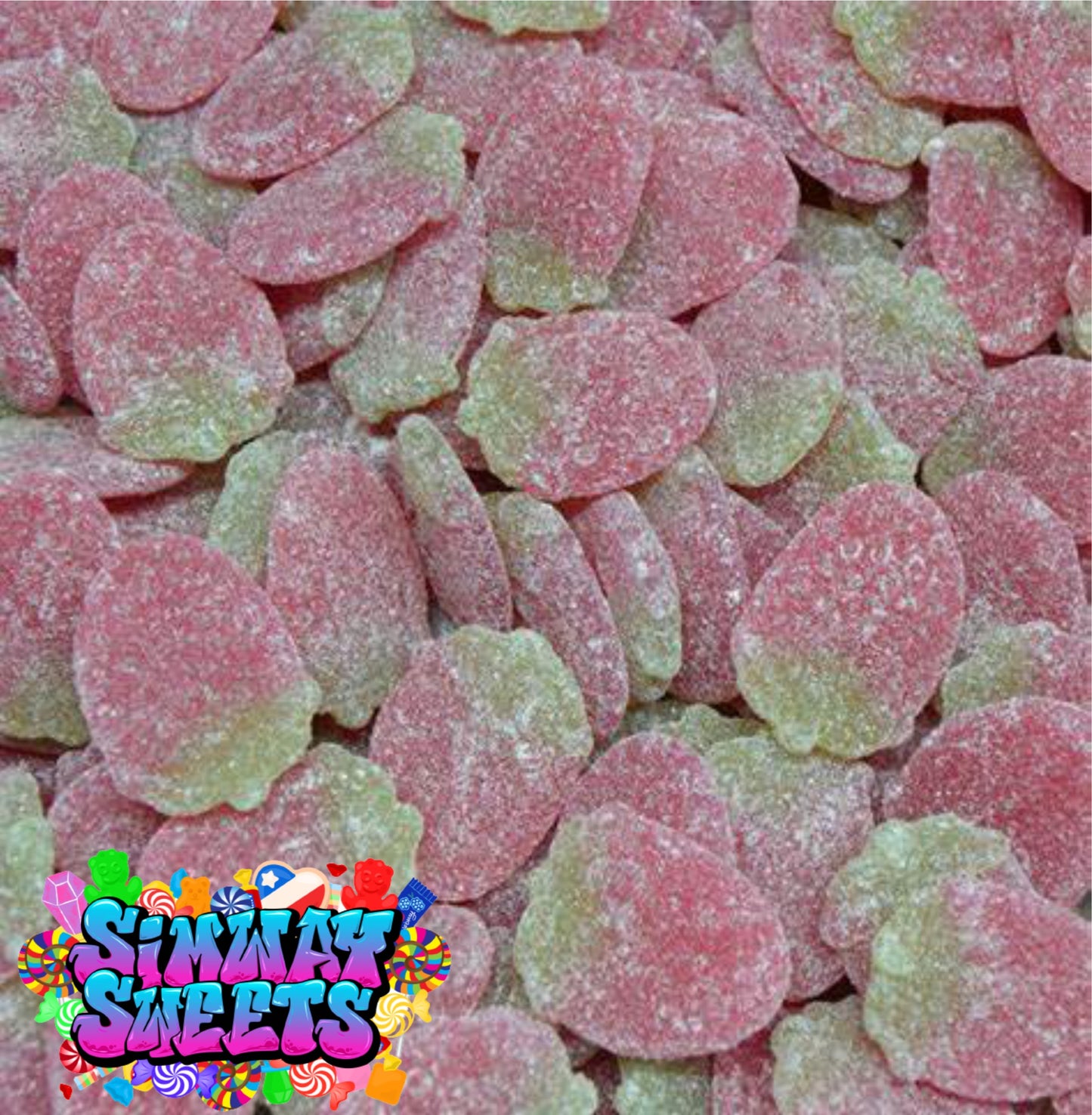 Fizzy Strawberries Retro Sweets Gift Jar - 690g