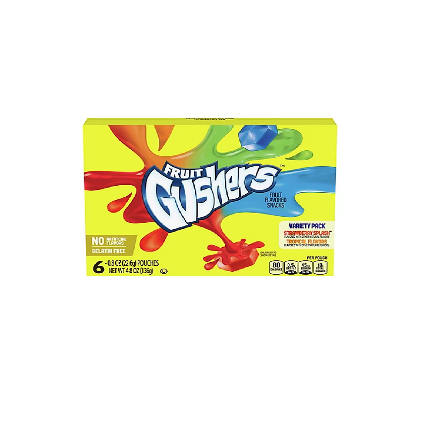 Fruit Gushers Tropical 22.6g Simway Sweets