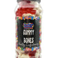 Gummy Bones Retro Sweets Gift Jar - 800g