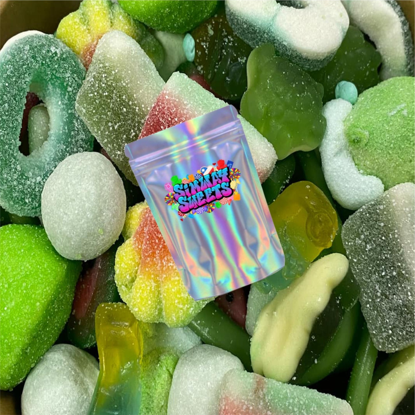 Simway Sweets Glorious Green Mix