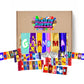 Mothers Day Gift Box With Fun Chocolate Bar Wrappers - Grandma