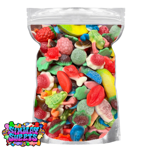 Jelly Filled Pick & Mix - Sweet Treats with Whales, Pizzas, Frogs, Bears & More!