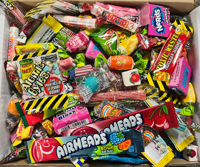 American & British Retro Candy Mix over 150 Pieces