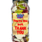Simway Sweets 'You're The Best Thank You' Mix Sweet Gift Candy Jar - Choose Your Mix!