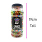 Jelly Snakes Sweets Gummy Retro Sweets Gift Jar - 800g