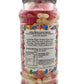 Jelly Bean Hearts Gummy Retro Sweets Gift Jar - 880g