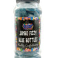 Giant Fizzy Blue Bottles Retro Sour Gummy Sweets Gift Jar - 680g