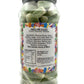 Lime Slices Retro Fizzy Gummy Sweets Gift Jar - 675g