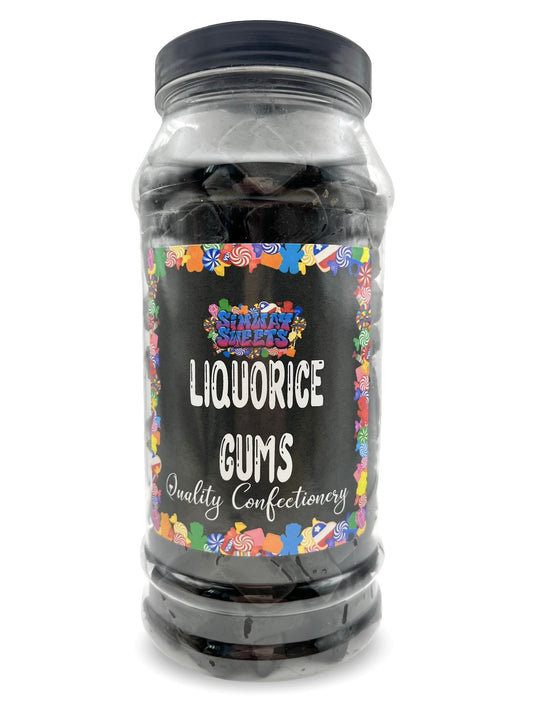 Traditional Lion Liquorice Gums Retro Sweets Gift Jar - 770g