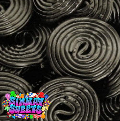 Damel liquorice wheels 1kg bag