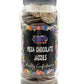 Milk Chocolate Mega Jazzies Retro Sweets Gift Jar - 595g