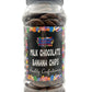 Milk Chocolate Banana Chips Retro Sweets Gift Jar - 580g