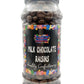 Milk Chocolate Raisins Choc Raisins Retro Sweets Gift Jar - 800g