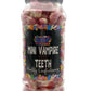 Mini Vampire Fangs Jelly Gummy Retro Sweets Gift Jar - 660g