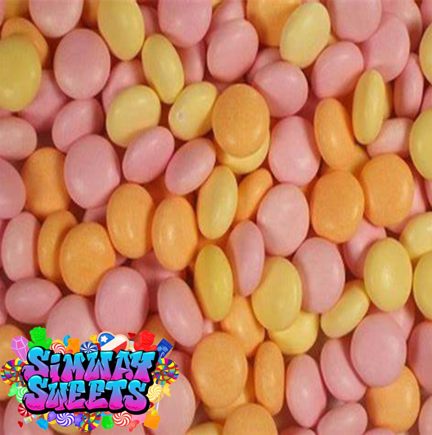 Millions Fruit Dragees Retro Sweets Gift Jar - 900g