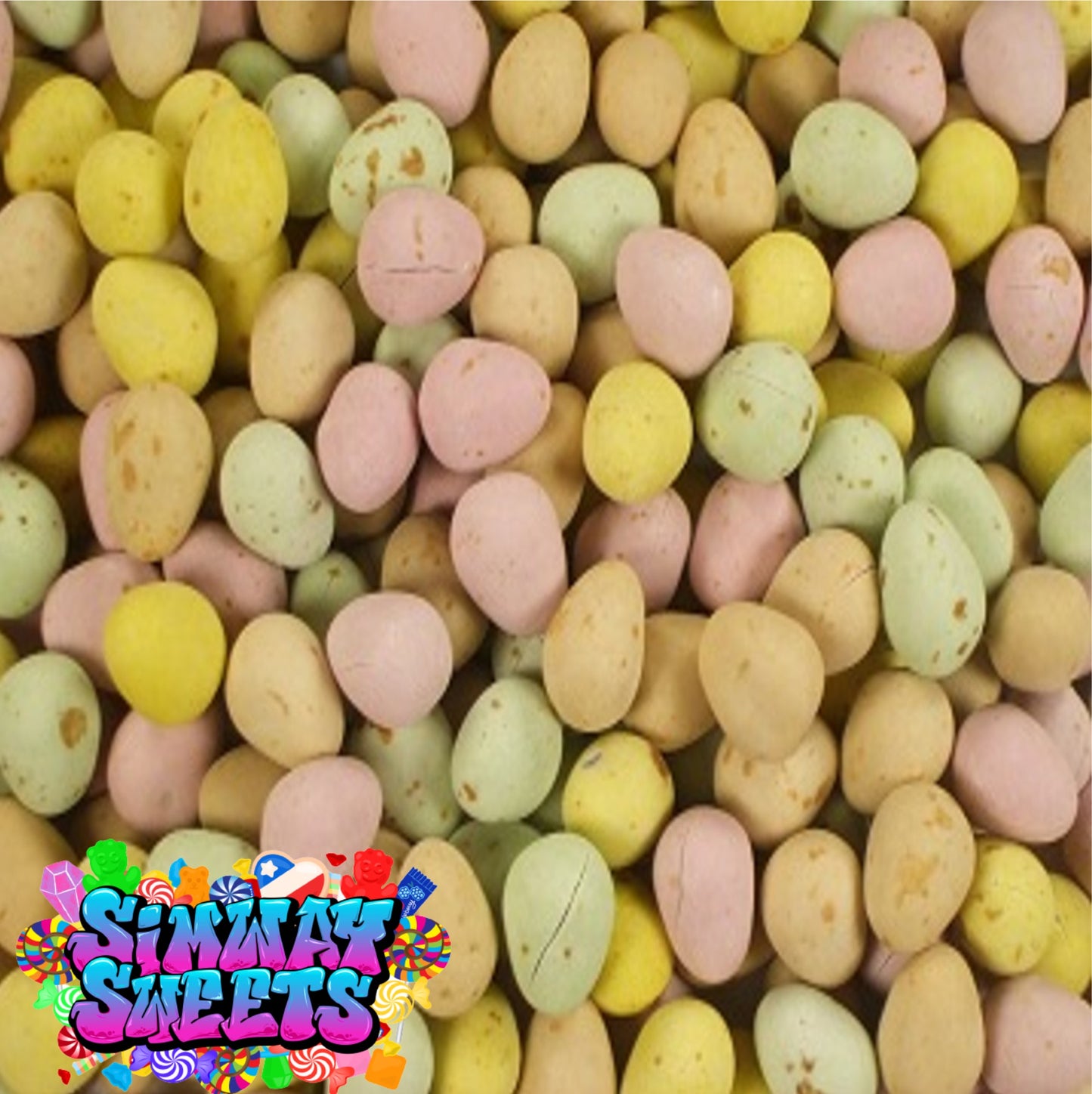 Chocolate Mini Eggs Sweet Gift Jar - 795g
