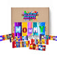 Mothers Day Gift Box With Fun Chocolate Bar Wrappers - Mommy