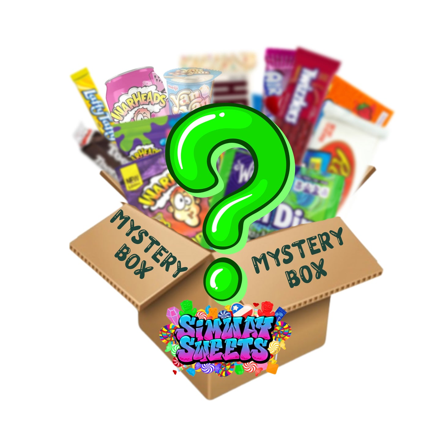 Best Before / Expired Mystery Box - Medium box - Includes 50 Items