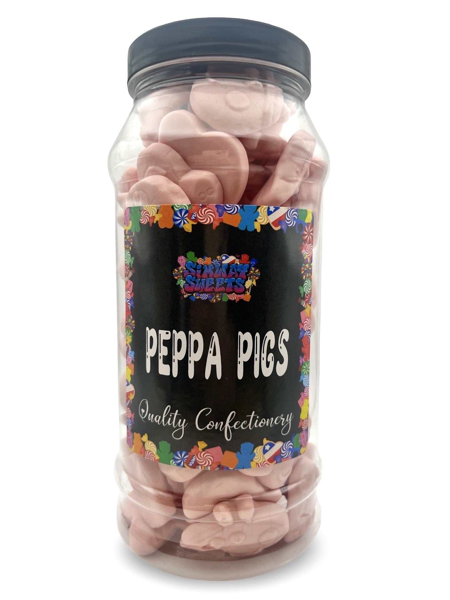 Peppa Pig Retro Gummy Sweets Gift Jar - 570g
