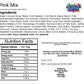 Pink Pick & Mix Sweets Selection, Fizzy and Non-Fizzy Gummy Mix