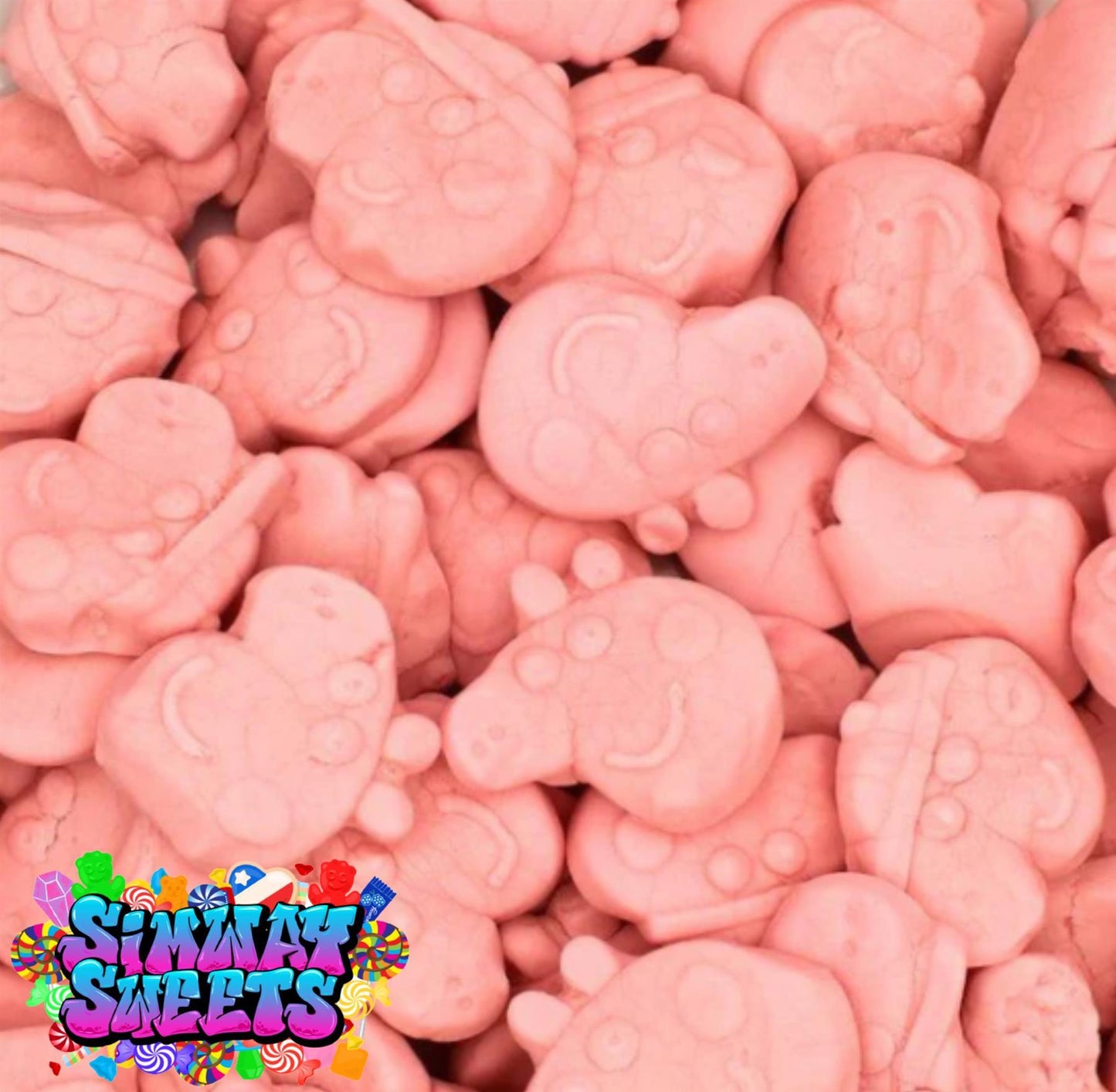 Peppa Pig Retro Gummy Sweets Gift Jar - 570g