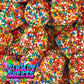 Rainbow Berries Gummy Retro Sweets Gift Jar - 770g