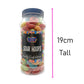 Sour Hoops Retro Fizzy Gummy Sweets Gift Jar - 635g