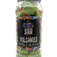 Sour Volcanoes Retro Fizzy Gummy Sweets Gift Jar - 590g
