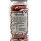 Giant Strawberry Rocketz Pencils Fizzy Retro Sweets Gift Jar - 665g