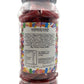 Strawberry Screws Cable Twists Mini Pencil Bites Retro Sweets Gift Jar - 710g