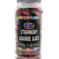 Strawberry Liquorice Slices Jelly Gummy Retro Sweets Gift Jar - 630g