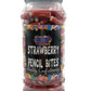 Strawberry Pencil Bites Sweets Gummy Jelly Retro Sweets Gift Jar - 695g